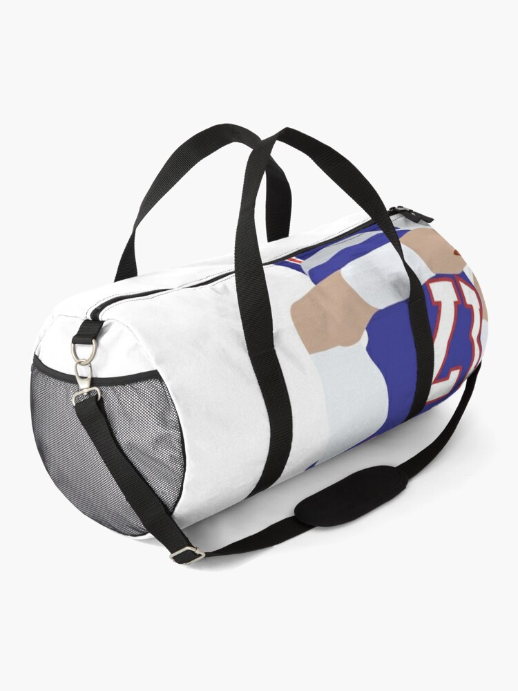 Josh Allen, Buffalo Bills, Duff's Chicken Wings Sticker | Duffle Bag