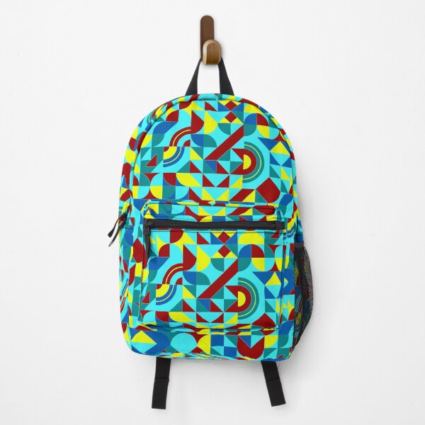 Item preview, geometric colorful patterns conceptual Art - Abstract Neo Geo graphic design designed and sold by Design Repo.