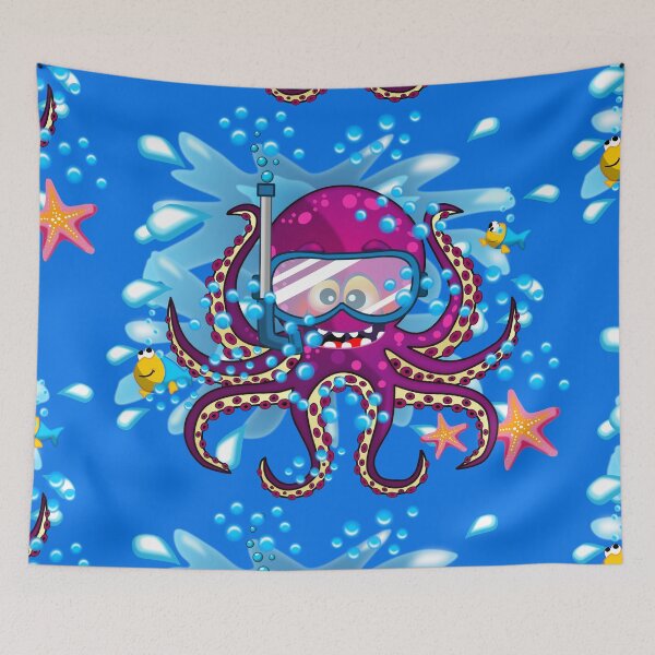 Item preview, Funny Galician octopus the king of tapas designed and sold by simonsitos.