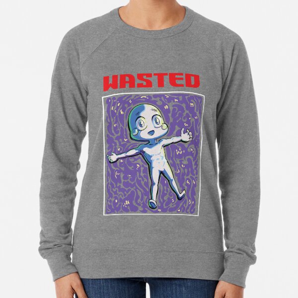 Item preview, WASTED (Purple Waves) designed and sold by Moudyanimation.