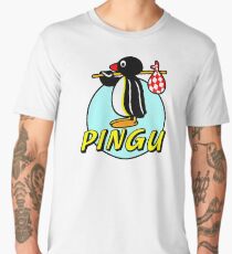 my friend pingu desktop toy Men's Premium T-Shirt