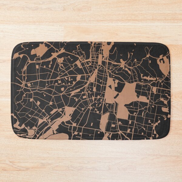 Item preview, Sydney Map Art Chocolate color Australia designed and sold by EpicMaps.