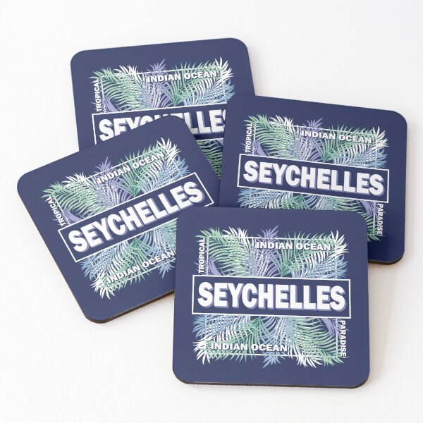 Item preview, Seychelles Tropical Summer Palm Leaves Design designed and sold by CynthiaGraphics.