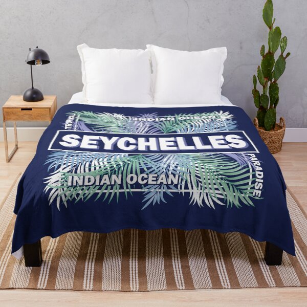 Item preview, Seychelles Tropical Summer Palm Leaves Design designed and sold by CynthiaGraphics.