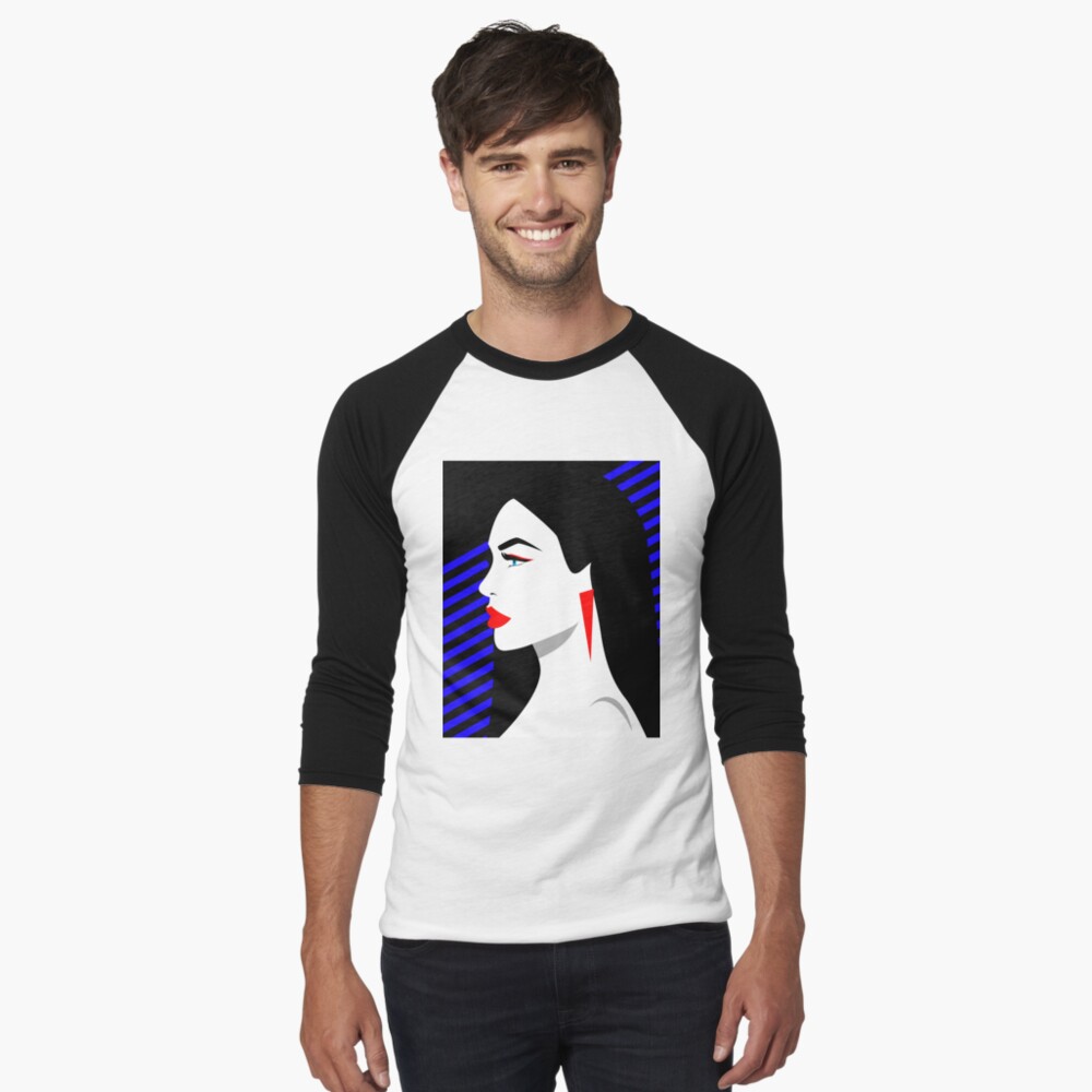 Item preview, Baseball ¾ Sleeve T-Shirt designed and sold by djspacegr.