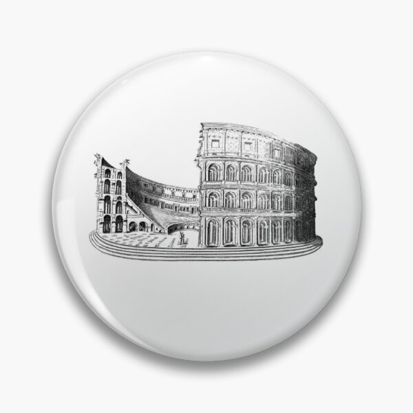Item preview, Monochrome Black and white Tree Colosseum designed and sold by imhae.