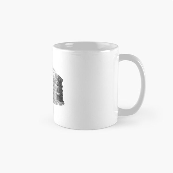 Item preview, Monochrome Black and white Tree Colosseum designed and sold by imhae.