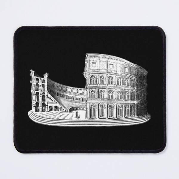 Item preview, Monochrome Black and white Tree Colosseum designed and sold by imhae.