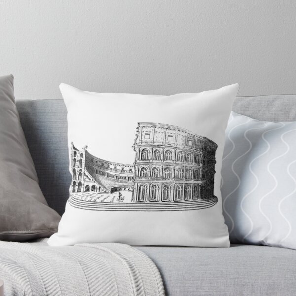 Item preview, Monochrome Black and white Tree Colosseum designed and sold by imhae.