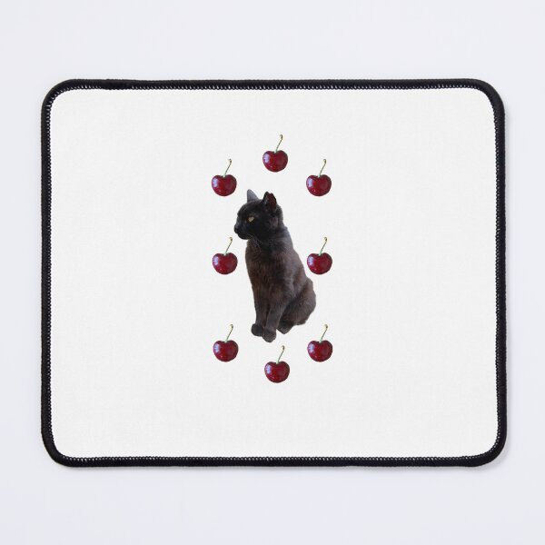 Item preview, The Black Cat - cherries designed and sold by boomantique.