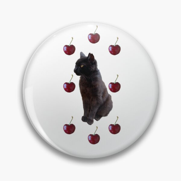 Item preview, The Black Cat - cherries designed and sold by boomantique.