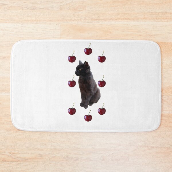 Item preview, The Black Cat - cherries designed and sold by boomantique.