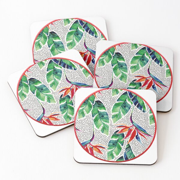Item preview, Floral Strelitzia Pattern designed and sold by chanzds.