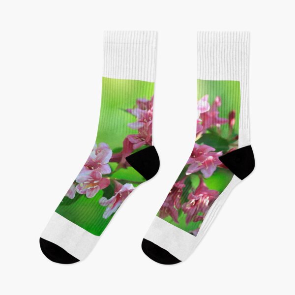 Artikelvorschau, Rosa Blumen auf grünem Zweig entworfen und verkauft von olena2552.