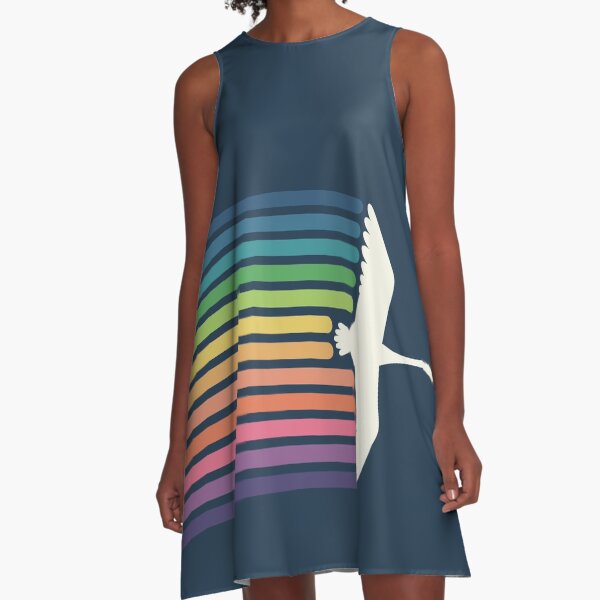 The Sky Is Not The Limit A-Line Dress