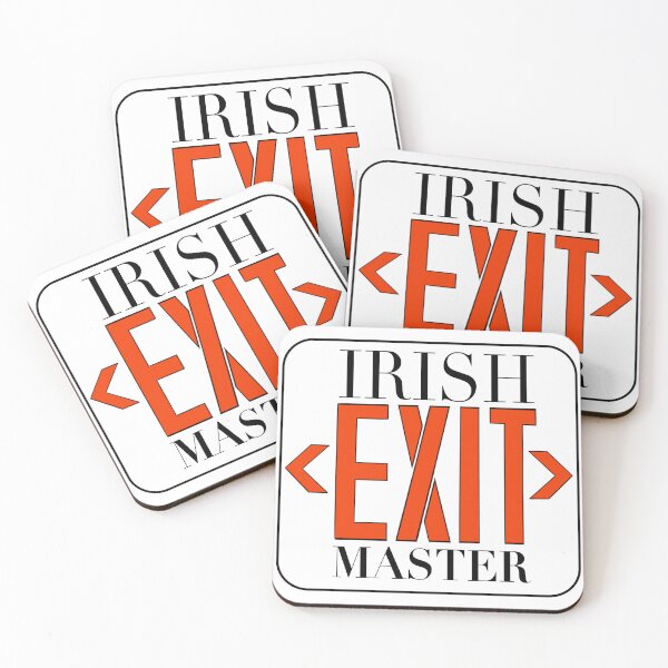 Item preview, Irish Exit Master designed and sold by nerdpins.