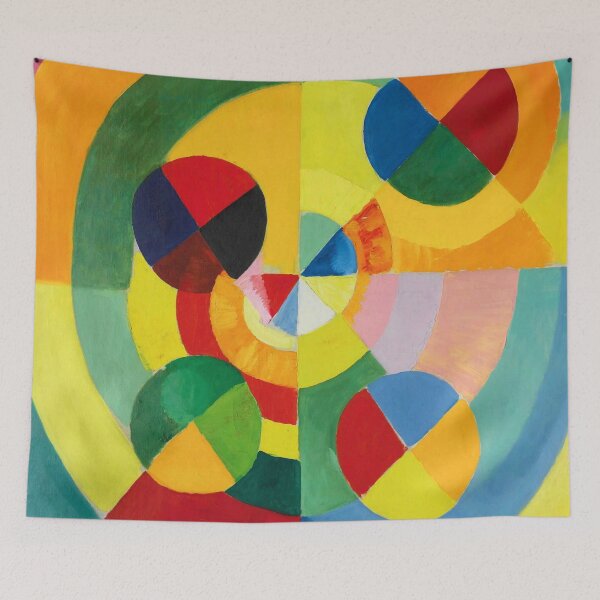 Aperçu de l'œuvre Robert Delaunay "Rythme, Joie de Vivre" créée et vendue par Alexandra Dahl.
