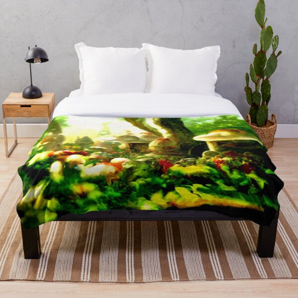 Item preview, Faerie Village, AI Art designed and sold by TwoMilesBlue.