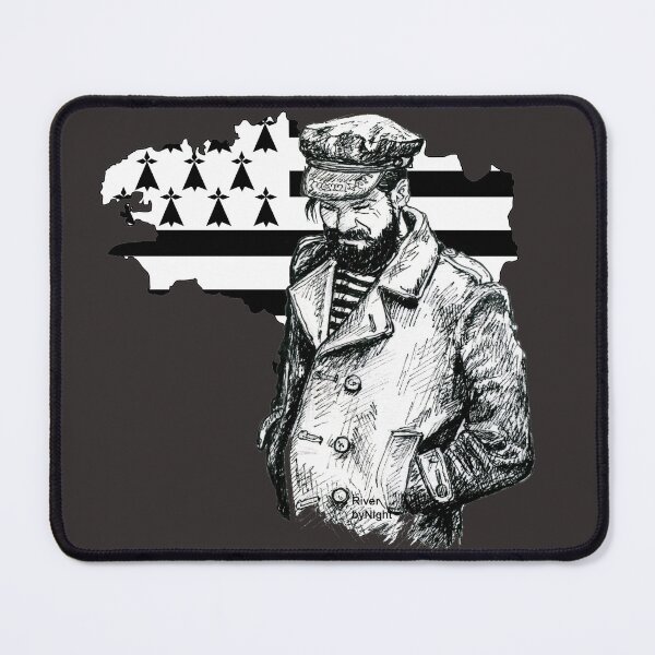 Item preview, Breton Sailor with Map designed and sold by RiverbyNight.