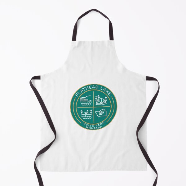 Item preview, Flathead Lake State Park Heraldic Logo designed and sold by VanyaKar.