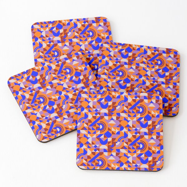 Item preview, geometric colorful patterns conceptual Art - Abstract Neo Geo graphic design designed and sold by Design Repo.