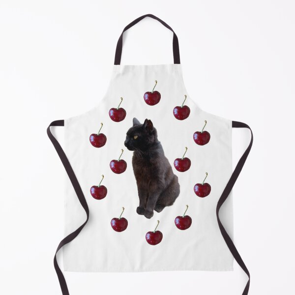 Item preview, The black cat - cherries designed and sold by boomantique.