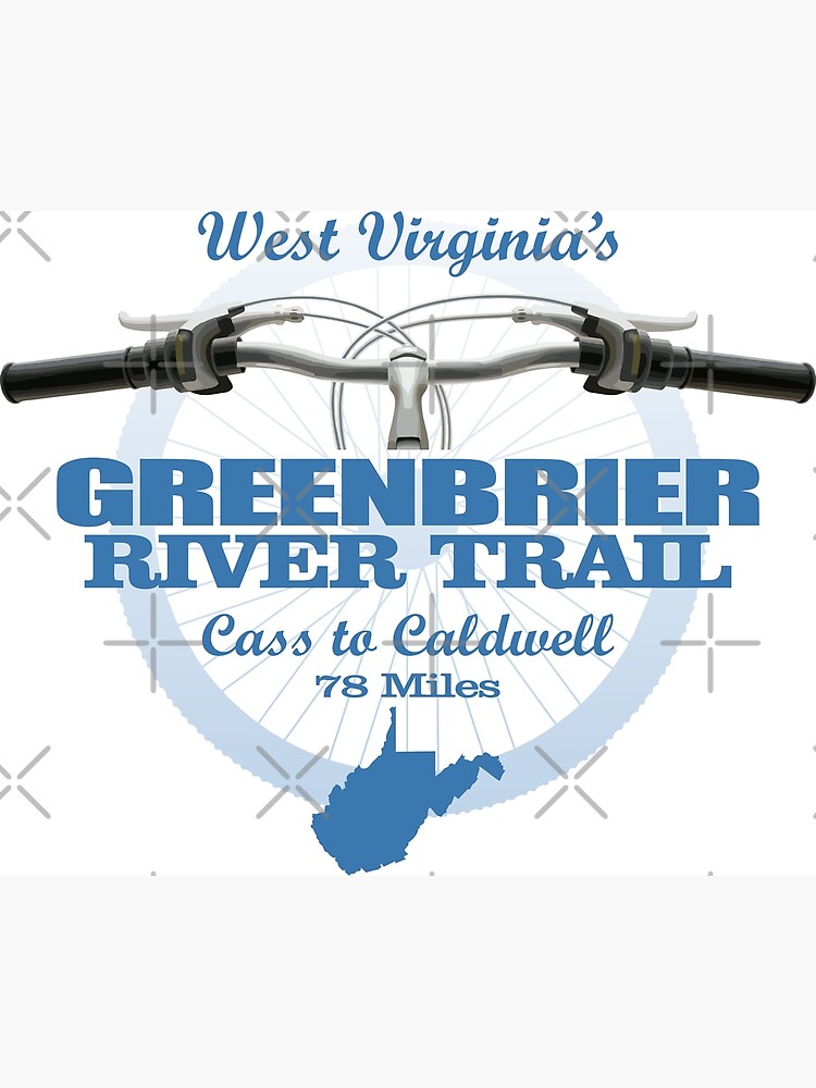 "Greenbrier River Trail (H2)" Poster for Sale by Redbubble