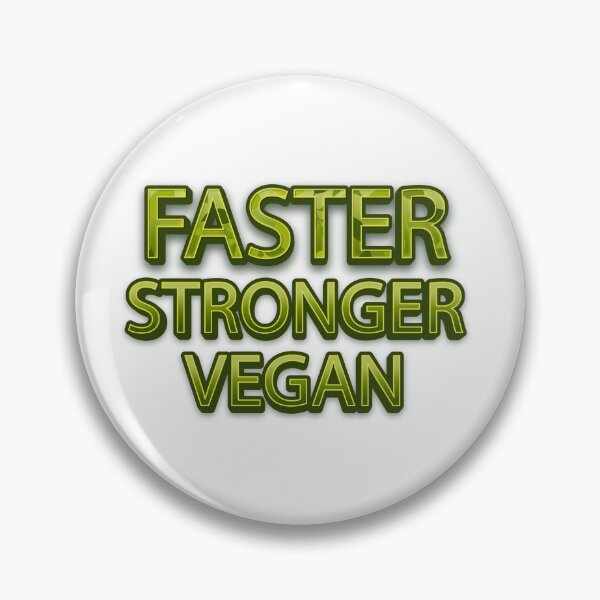 Item preview, faster stronger vegan designed and sold by designsmaster99.