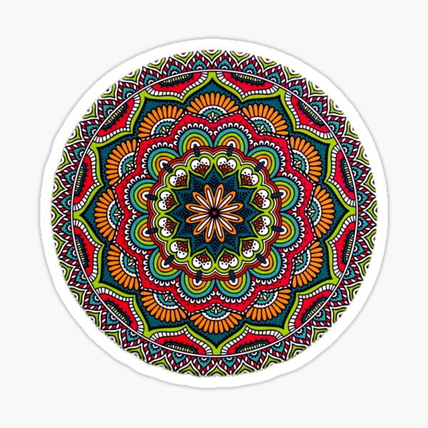 Mandala Flower 2 Sticker