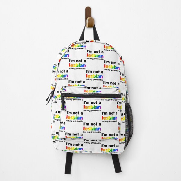 Item preview, FUNNY I'M NOT A LESBIAN BUT MY GIRLFRIEND IS LGBT GAY PRIDE DESIGN designed and sold by appareltolove.