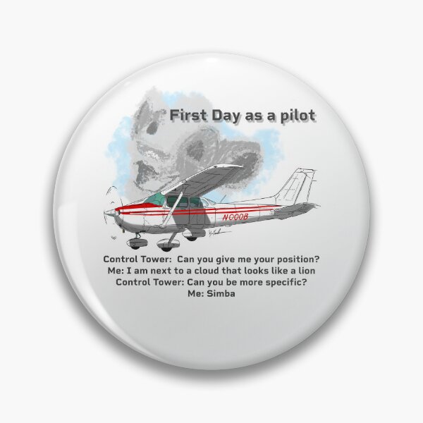 Item preview, First day as a pilot designed and sold by Michael Garber.