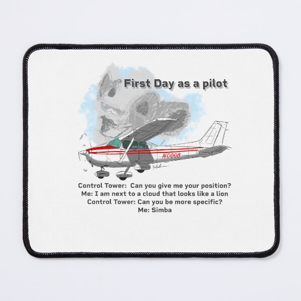 Item preview, First day as a pilot designed and sold by Michael Garber.