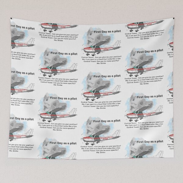 Item preview, First day as a pilot designed and sold by Michael Garber.
