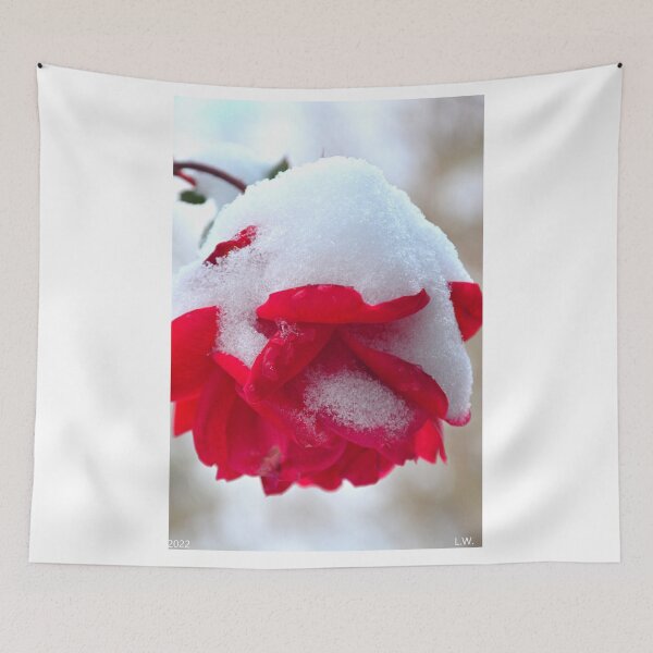 Item preview, Snow On A Rose designed and sold by LisaWootenPhoto.
