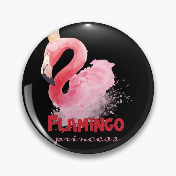 Item preview, Flamingo Princess Mit Krone designed and sold by sbachstroem.