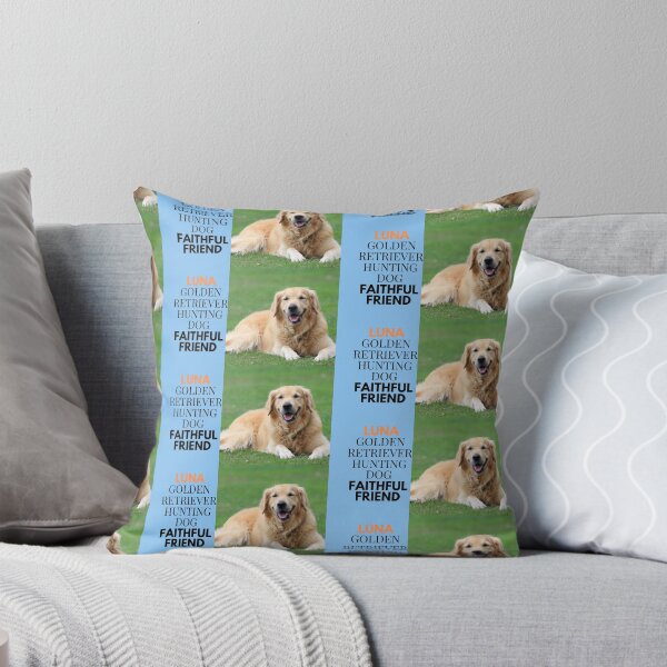 Item preview, Luna Golden Retriever Hunting Dog Faithful Friend designed and sold by NelleD.