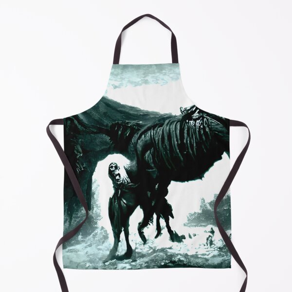 Item preview, The Sorcerer's Horse, AI Art designed and sold by TwoMilesBlue.