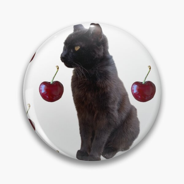 Item preview, The Black Cat - cherries designed and sold by boomantique.