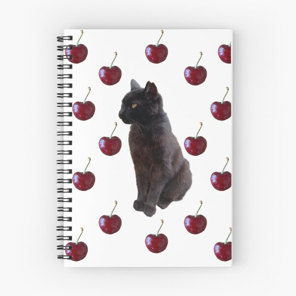 Item preview, The Black Cat - cherries designed and sold by boomantique.