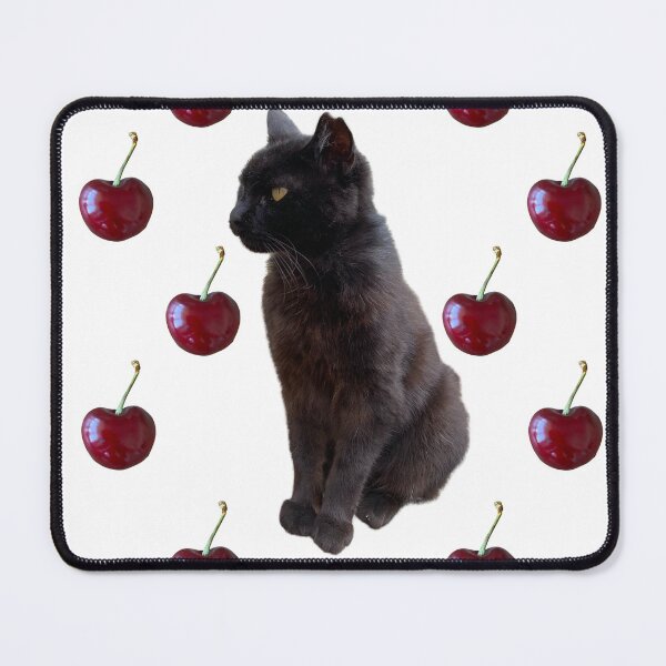 Item preview, The Black Cat - cherries designed and sold by boomantique.