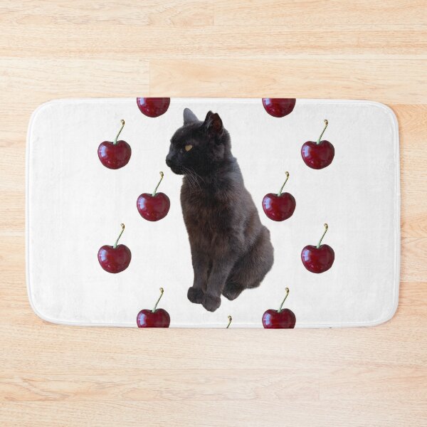 Item preview, The Black Cat - cherries designed and sold by boomantique.