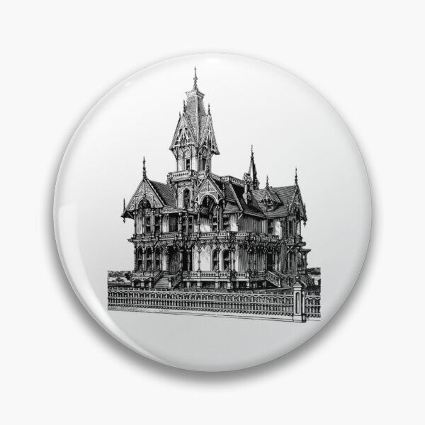 Item preview, Monochrome Black and white Castle designed and sold by imhae.