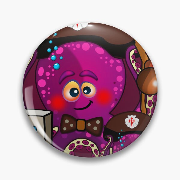 Item preview, Funny Galician octopus designed and sold by simonsitos.