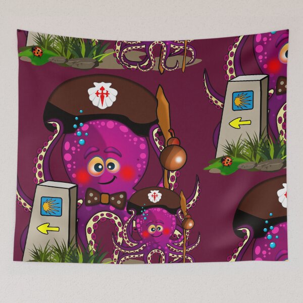 Item preview, Funny Galician octopus designed and sold by simonsitos.