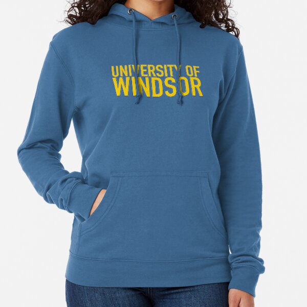 Item preview, Yellow and Blue Retro University of Windsor Lettering designed and sold by jessicaleah15.