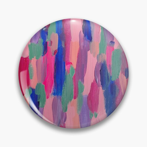 Item preview, Pink Stripes Brushstroke Abstract designed and sold by DanielleGensler.