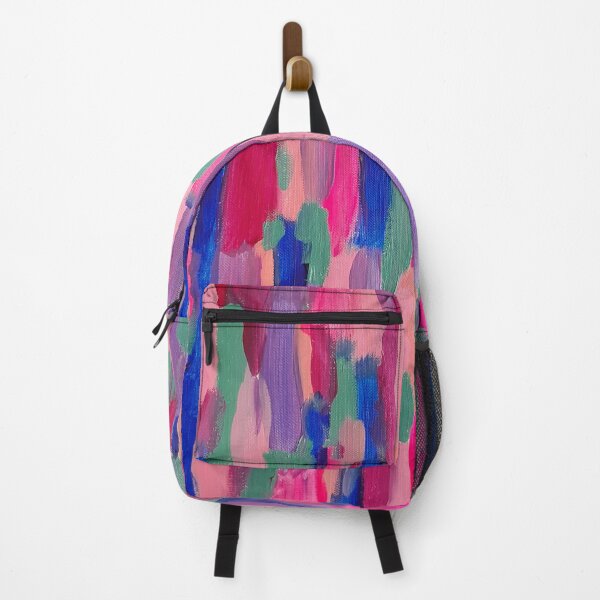Item preview, Pink Stripes Brushstroke Abstract designed and sold by DanielleGensler.