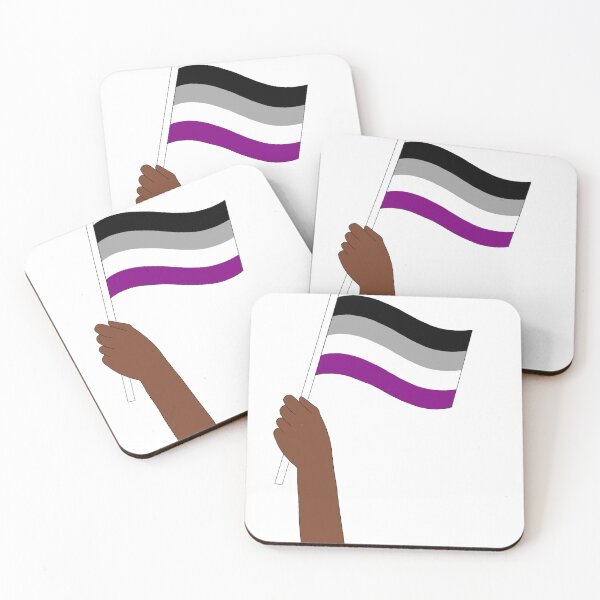 Item preview, Asexual Pride Flag S4 designed and sold by Gabby Tucker.