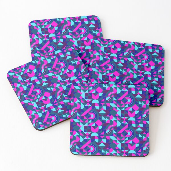 Item preview, geometric colorful patterns conceptual Art - Abstract Neo Geo graphic design designed and sold by Design Repo.