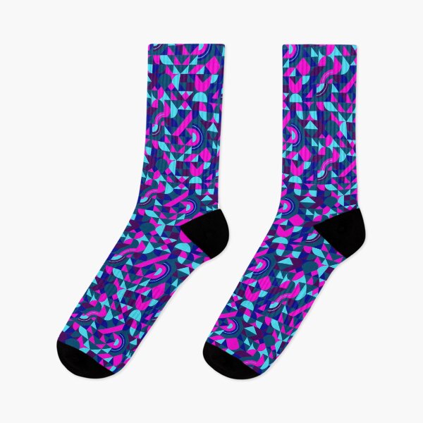 Item preview, geometric colorful patterns conceptual Art - Abstract Neo Geo graphic design designed and sold by Design Repo.
